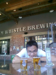 Dexter in Steam Whistle