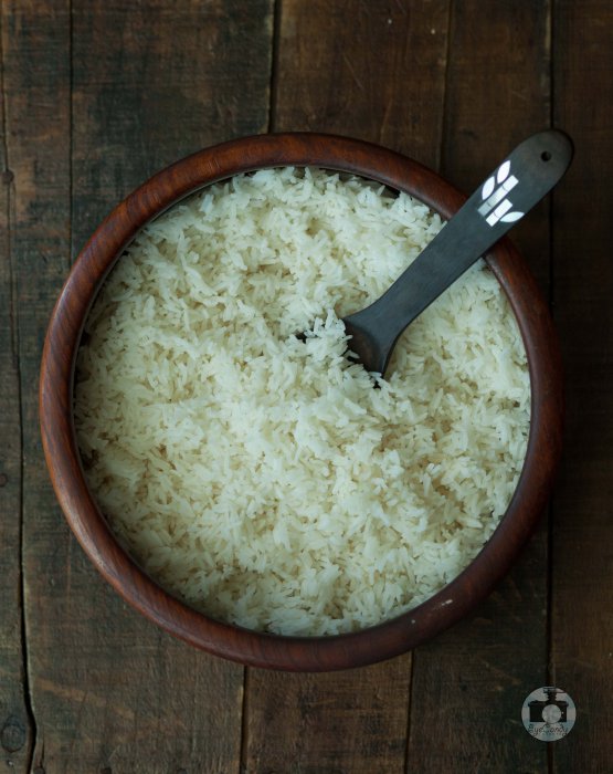 Filipino-beloved kanin or steamed jasmine rice